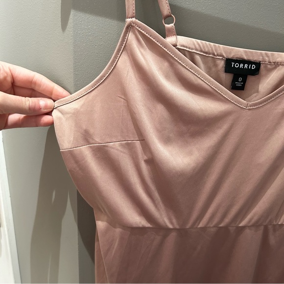 Torrid Blush Pink Cami-0 - Picture 3 of 6